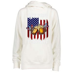 4th Of July Party You Free Tonight American Flag Usa Meaningful Gift Womens Funnel Neck Pullover Hood