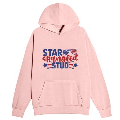 4th Of July Star Spangled Stud Matching 4th Of July Ideas Funny Gift Urban Pullover Hoodie