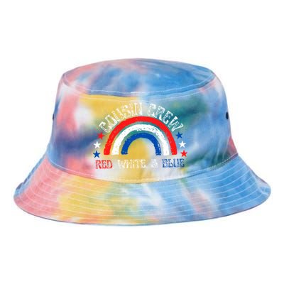 4th Of July Cousin Crew Red White And Blue Cousin Crew Gift Tie Dye Newport Bucket Hat