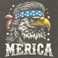 4th Of July Patriotic Funny Eagle July 4th Usa Merica Cotton Canvas Backpack