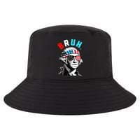 4th Of July 2024 George Washington Bruh Cool Comfort Performance Bucket Hat