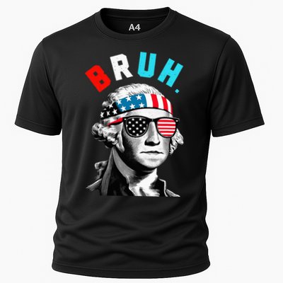 4th Of July 2024 George Washington Bruh Performance Shirt