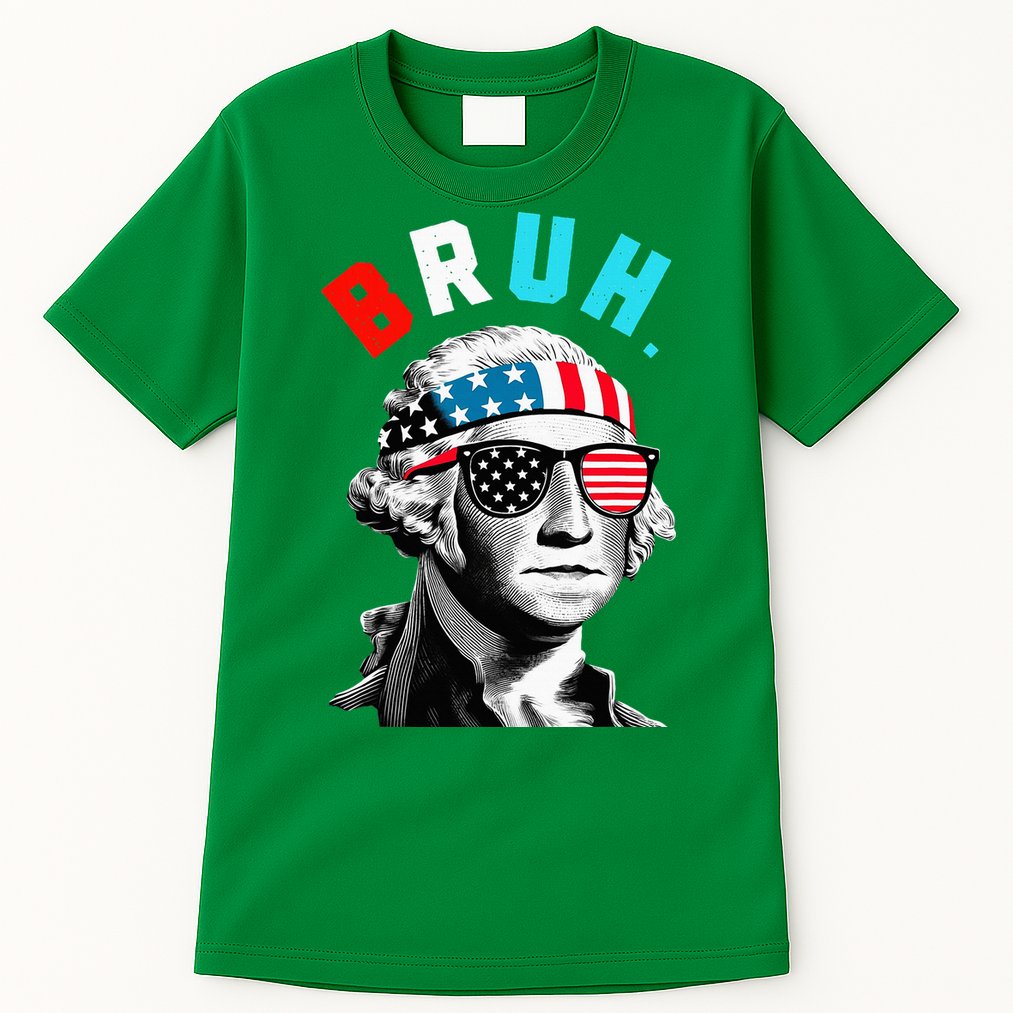 4th Of July 2024 George Washington Bruh Tall T-Shirt
