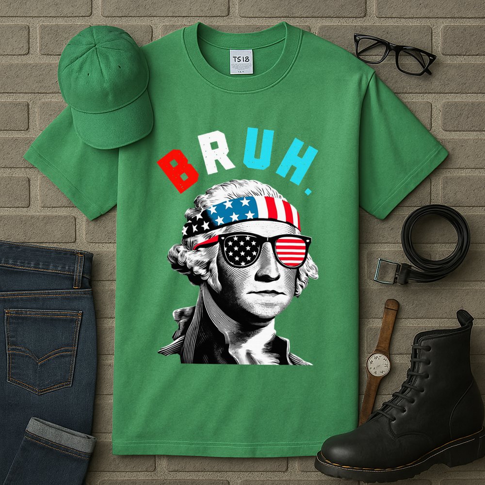 4th Of July 2024 George Washington Bruh Tall T-Shirt