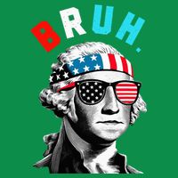 4th Of July 2024 George Washington Bruh Tall T-Shirt