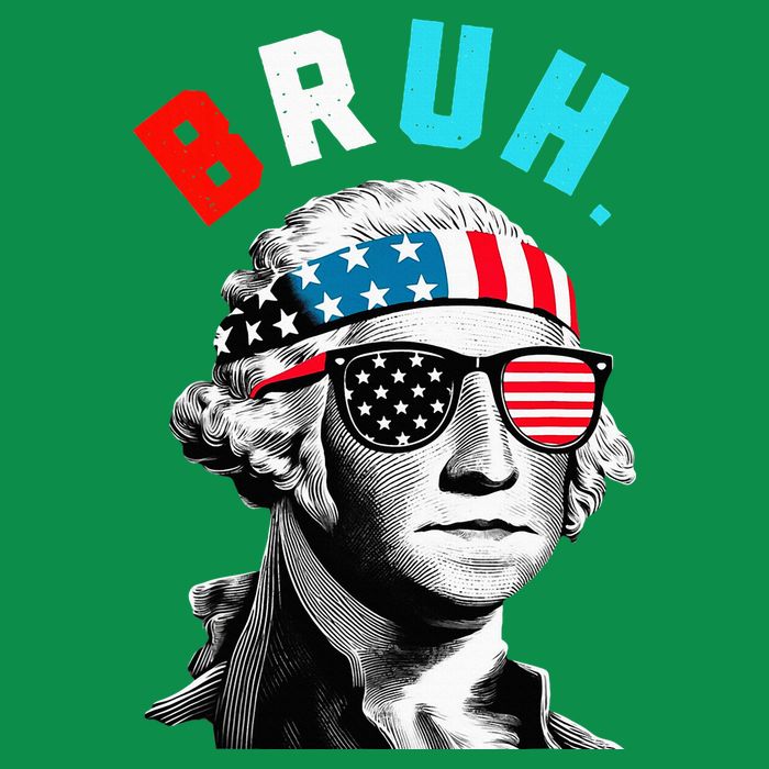 4th Of July 2024 George Washington Bruh Tall T-Shirt