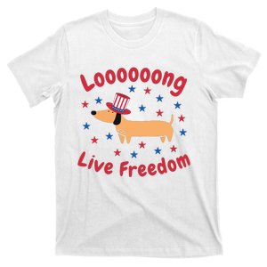 4th Of July Dachshund Dog Mom T-Shirt