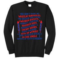 4th Of July Joe Dir Fireworks Tall Sweatshirt