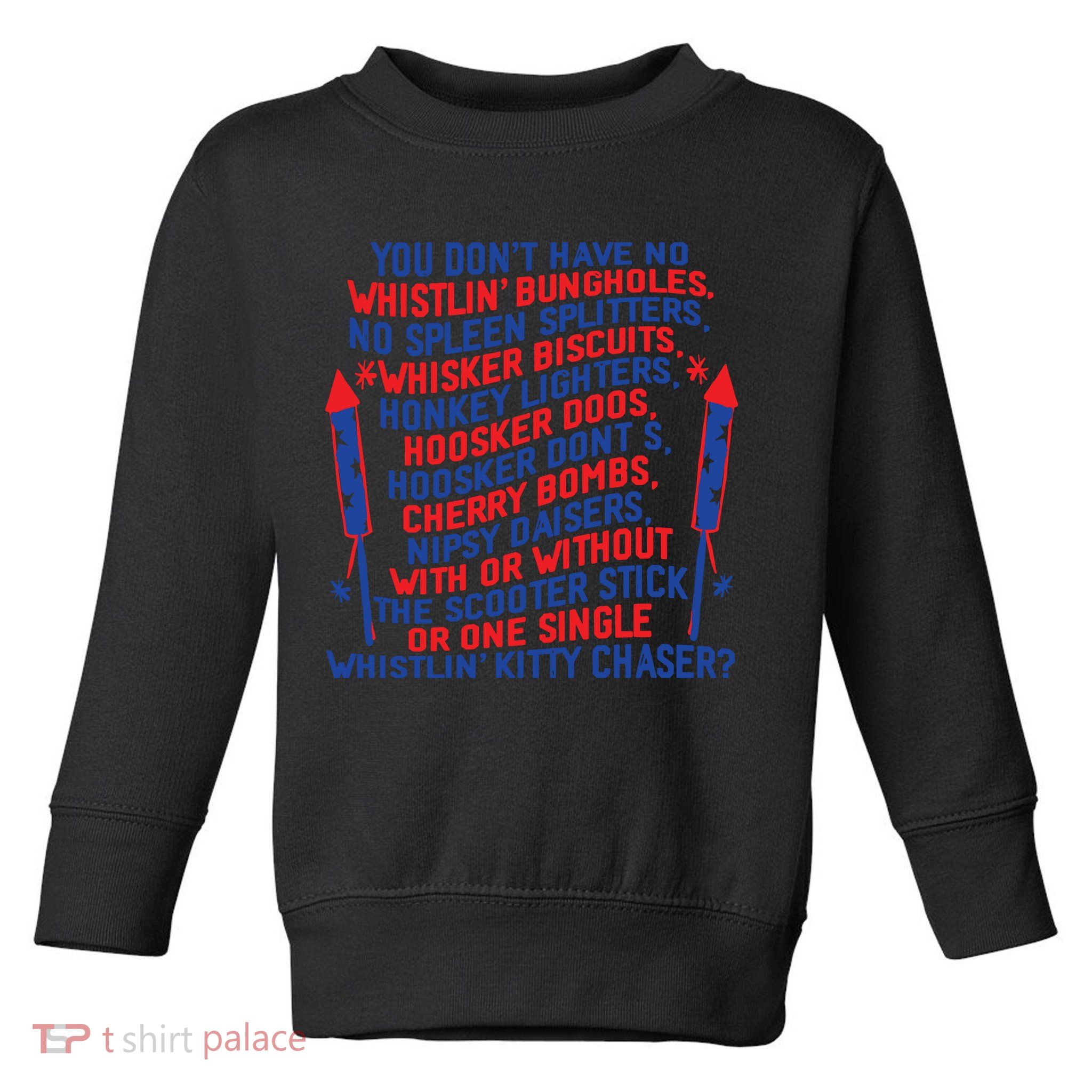 4th Of July Joe Dir Fireworks Toddler Sweatshirt