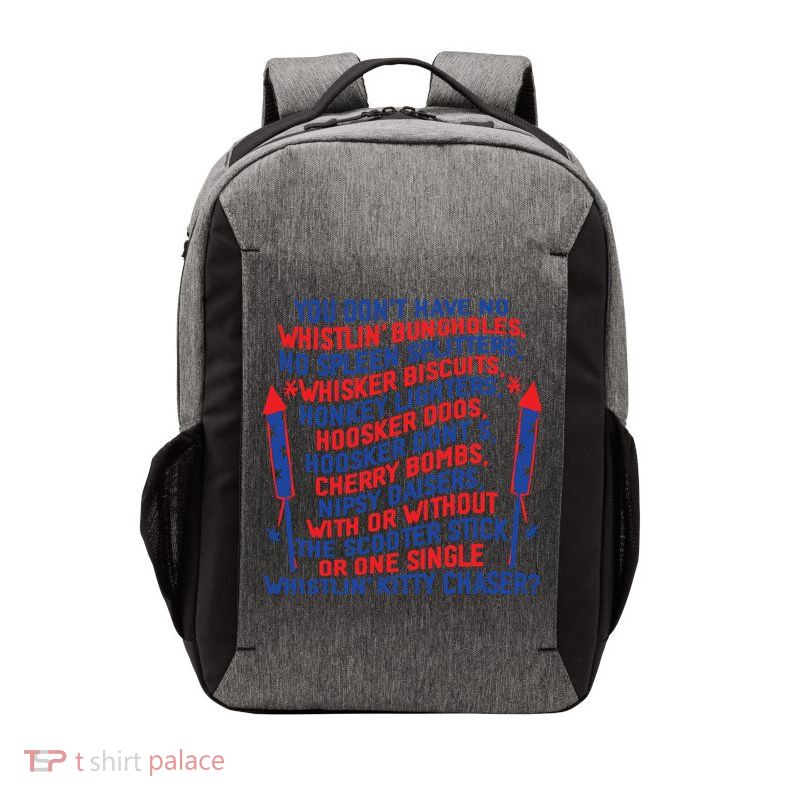 4th Of July Joe Dir Fireworks Vector Backpack