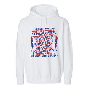 4th Of July Joe Dir Fireworks Garment-Dyed Fleece Hoodie