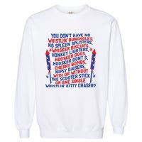 4th Of July Joe Dir Fireworks Garment-Dyed Sweatshirt