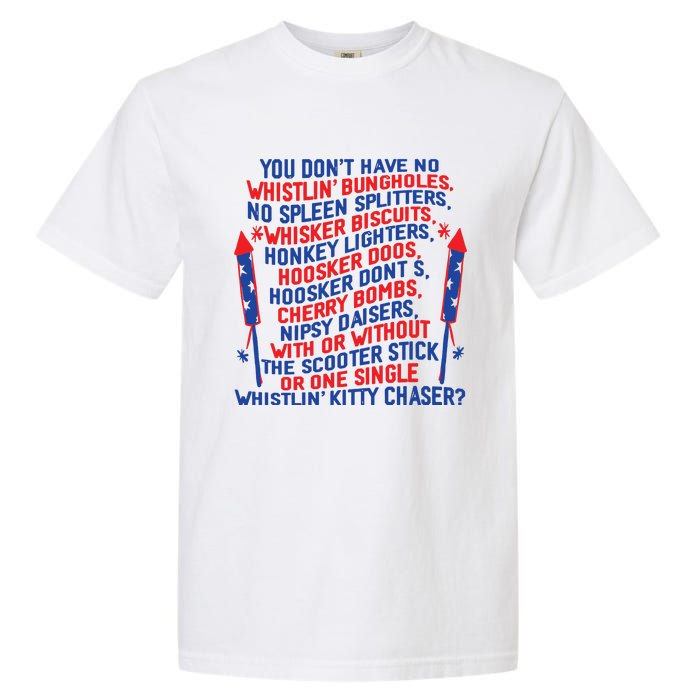 4th Of July Joe Dir Fireworks Garment-Dyed Heavyweight T-Shirt