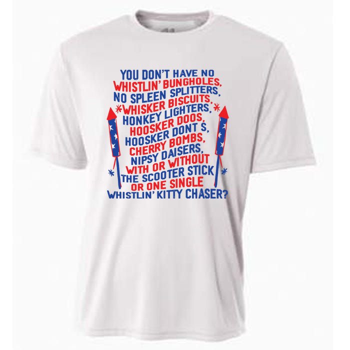 4th Of July Joe Dir Fireworks Cooling Performance Crew T-Shirt