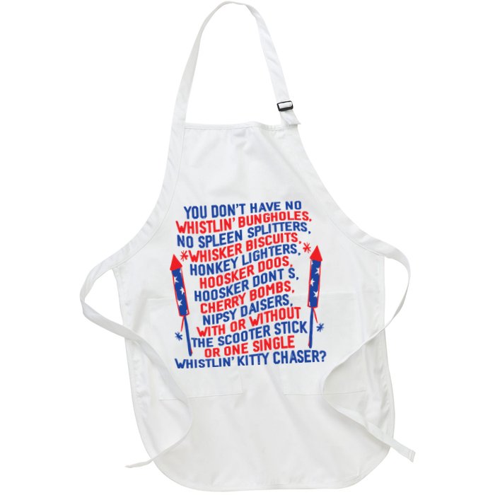 4th Of July Joe Dir Fireworks Apron