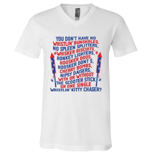 4th Of July Joe Dir Fireworks V-Neck T-Shirt