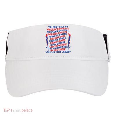 4th Of July Joe Dir Fireworks Adult Drive Performance Visor