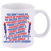 4th Of July Joe Dir Fireworks 11oz C Handle Ceramic Mug