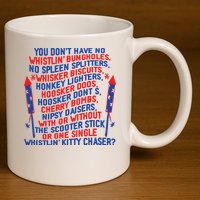 4th Of July Joe Dir Fireworks 11oz C Handle Ceramic Mug
