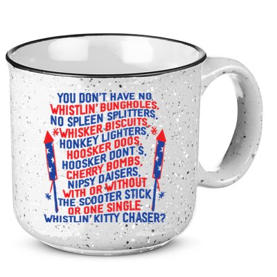 4th Of July Joe Dir Fireworks 15oz Campfire Ceramic Mug