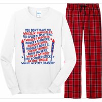 4th Of July Joe Dir Fireworks Long Sleeve Pajama Set