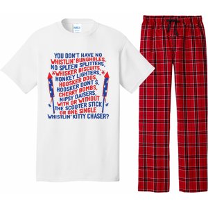 4th Of July Joe Dir Fireworks Pajama Set