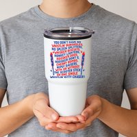 4th Of July Joe Dir Fireworks Tumbler