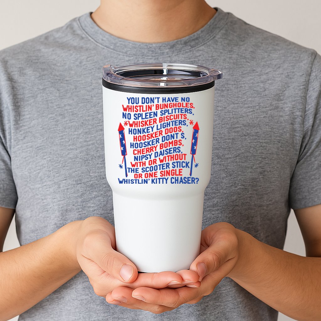 4th Of July Joe Dir Fireworks Tumbler