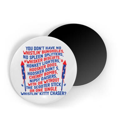 4th Of July Joe Dir Fireworks Magnet