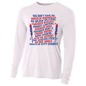 4th Of July Joe Dir Fireworks Cooling Performance Long Sleeve Crew