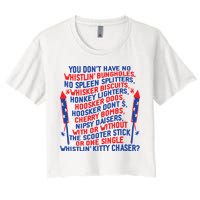 4th Of July Joe Dir Fireworks Crop Top