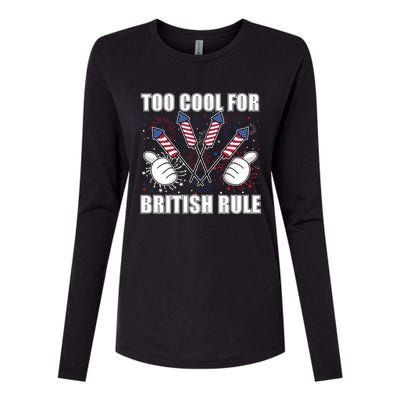 4th Of July Designs Firework Bbq Party In The Usa Meaningful Gift Womens Cotton Relaxed Long Sleeve T-Shirt