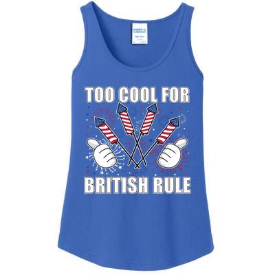 4th Of July Designs Firework Bbq Party In The Usa Meaningful Gift Ladies Essential Tank