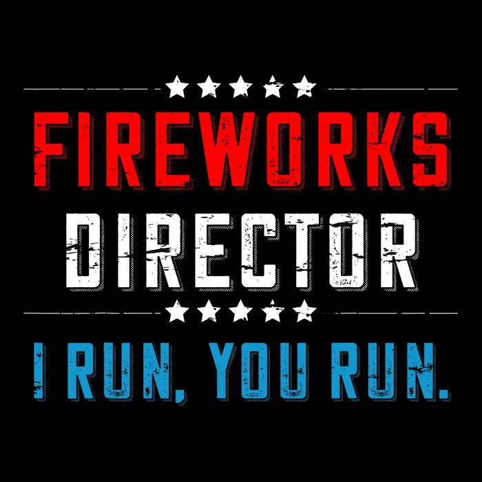 4th Of July Fireworks Director I Run You Run 16 in Basic Backpack