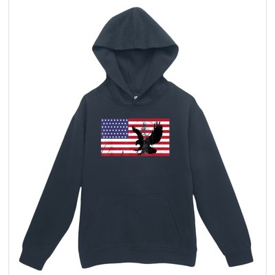 4th Of July Freedom Flag Funny Gift/ Gift Funny Gift Urban Pullover Hoodie