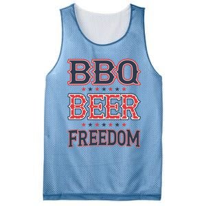 4th Of July Patriotic Usa American Flag Bbq Beer Freedom Gift Mesh Reversible Basketball Jersey Tank