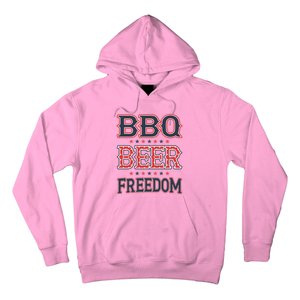 4th Of July Patriotic Usa American Flag Bbq Beer Freedom Gift Hoodie