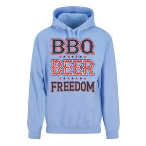 4th Of July Patriotic Usa American Flag Bbq Beer Freedom Gift Unisex Surf Hoodie