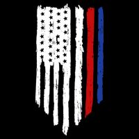 4th Of July Independence Day USA American Flag Cooling Performance Crew T-Shirt