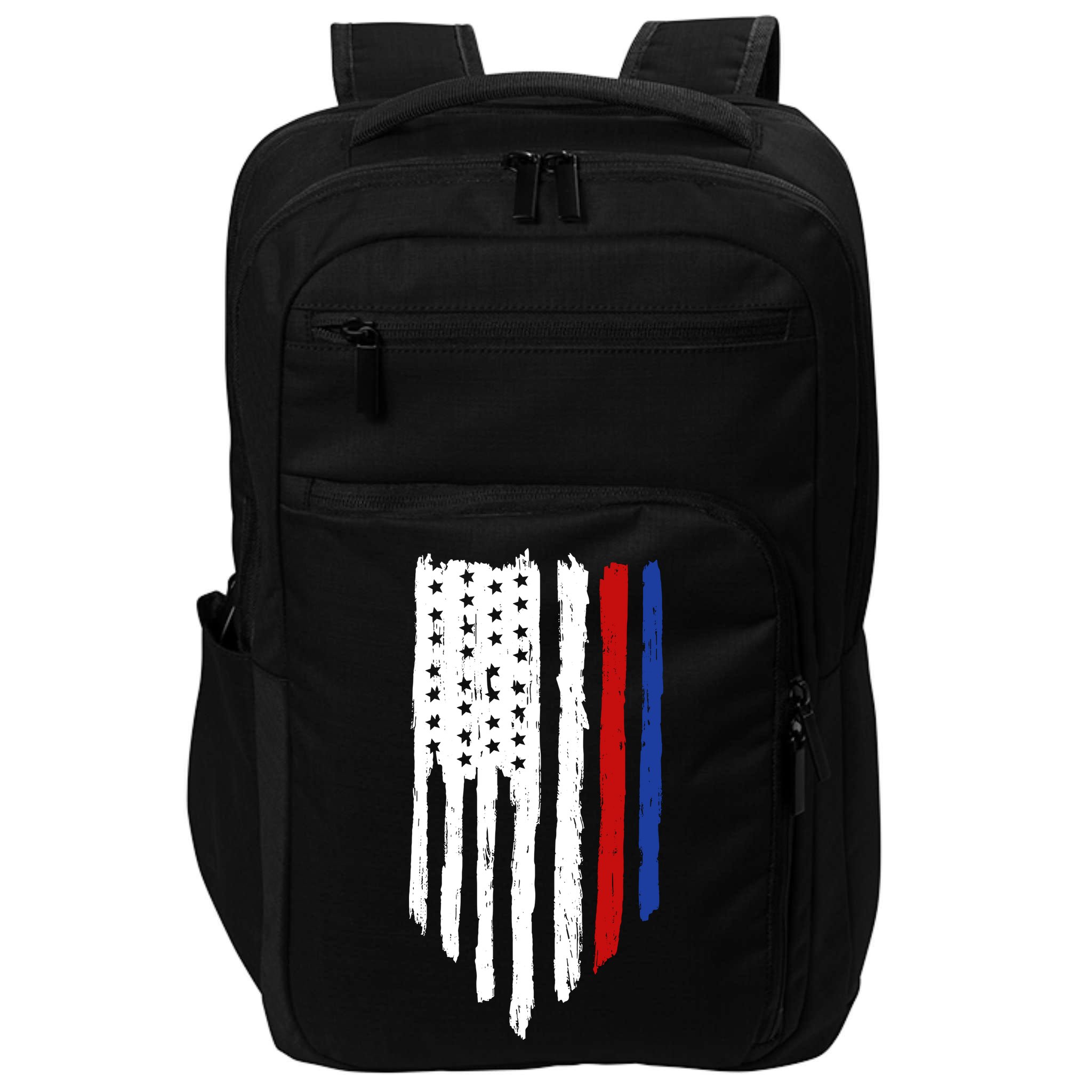 4th Of July Independence Day USA American Flag Impact Tech Backpack