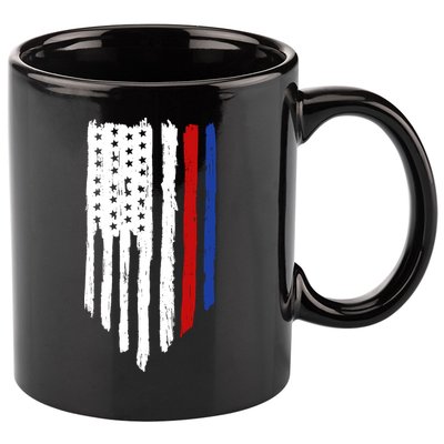 4th Of July Independence Day USA American Flag 11oz C Handle Ceramic Mug