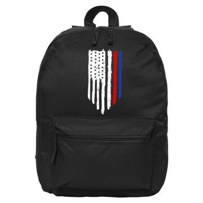 4th Of July Independence Day USA American Flag 16 in Basic Backpack