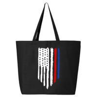 4th Of July Independence Day USA American Flag 25L Jumbo Tote