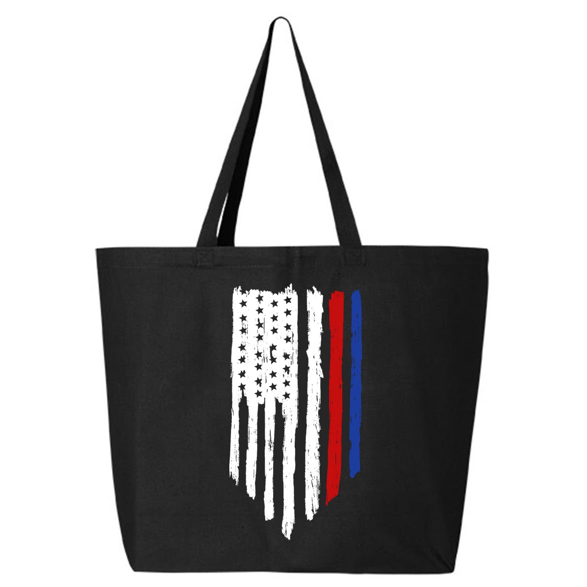 4th Of July Independence Day USA American Flag 25L Jumbo Tote