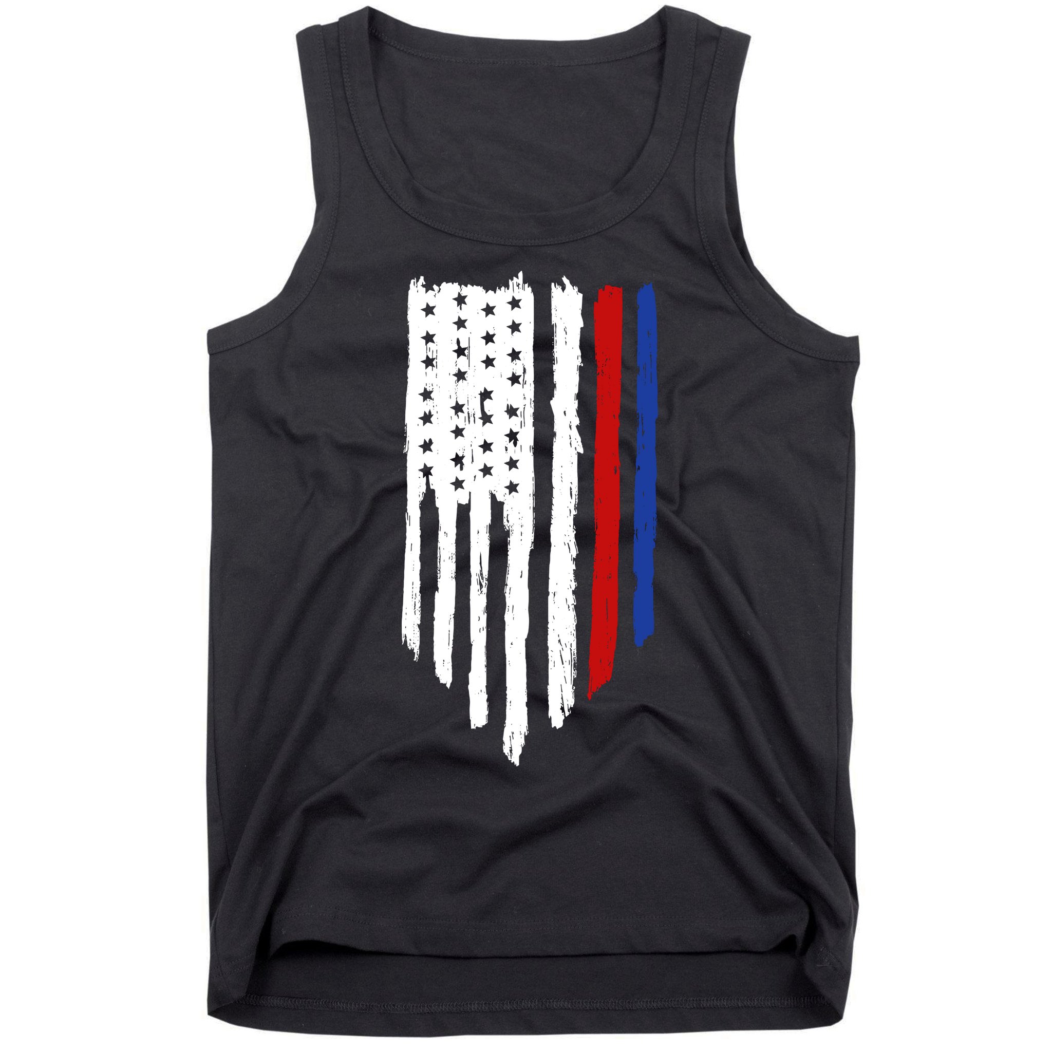 4th Of July Independence Day USA American Flag Tank Top