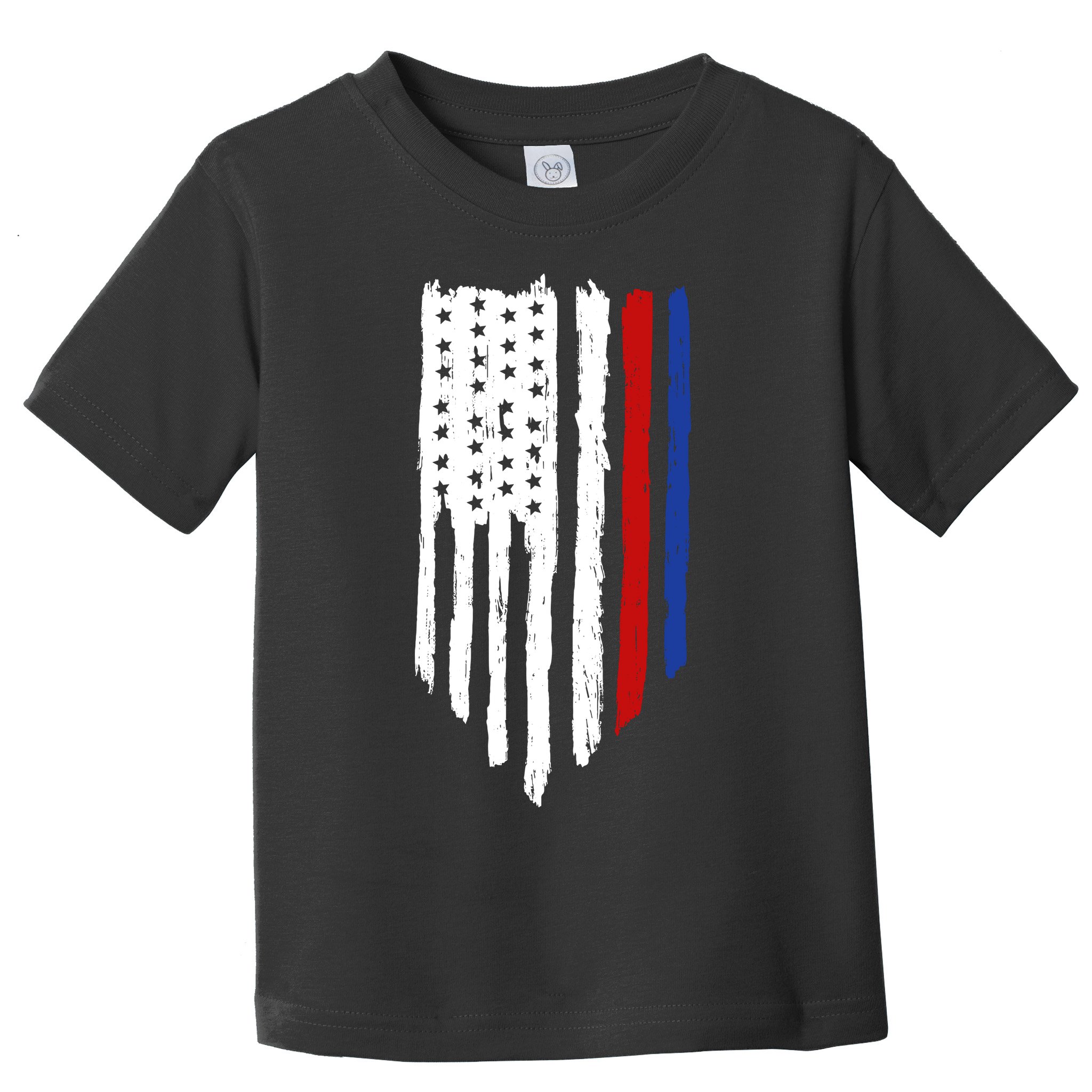 4th Of July Independence Day USA American Flag Toddler T-Shirt