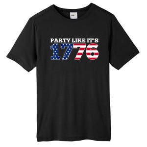 4Th Of July Party Like 1776 4th Of July Tall Fusion ChromaSoft Performance T-Shirt