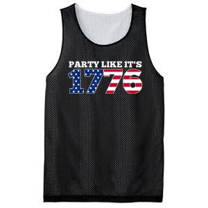 4Th Of July Party Like 1776 4th Of July Mesh Reversible Basketball Jersey Tank