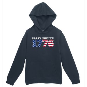 4Th Of July Party Like 1776 4th Of July Urban Pullover Hoodie