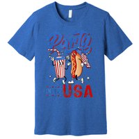 4th Of July Food Party In The USA Funny Hot Dog Lover Shirt Premium T-Shirt